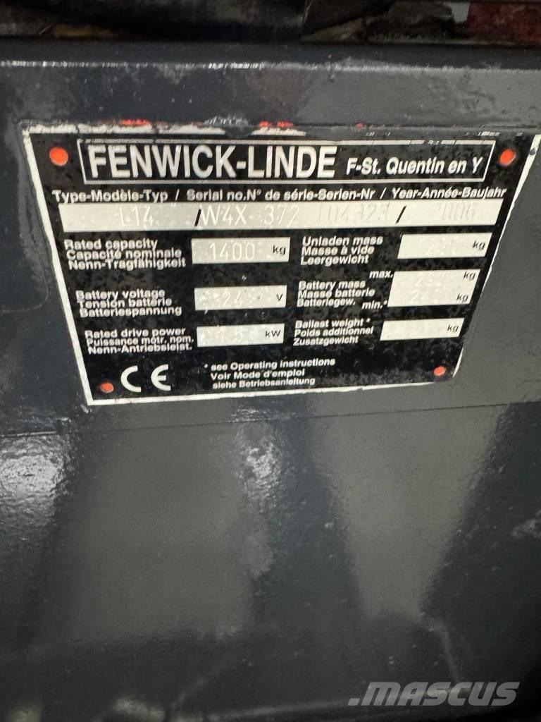 Linde 10848 L14 شاحنات ذات رافعات شوكية - أخرى