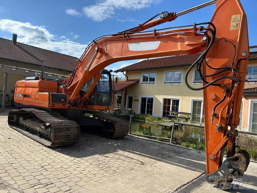 Doosan DX 255 NLC حفارات زحافة