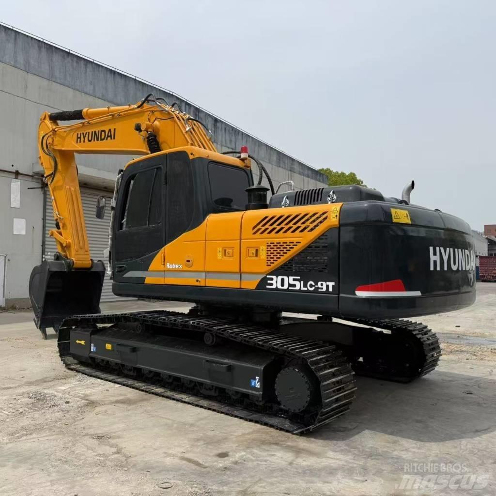 Hyundai R305LC-9T حفارات زحافة