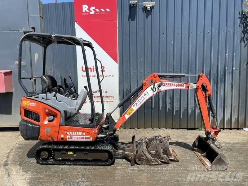 Kubota KX 015-4 حفارات صغيرة أقل من 7 طن (حفارات صغيرة)