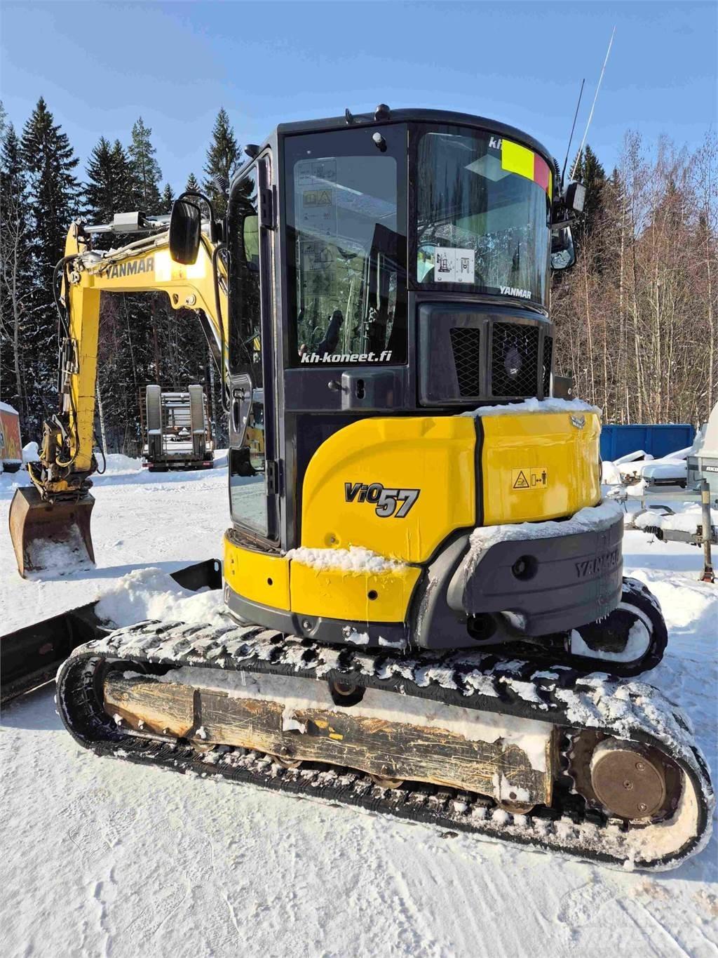 Yanmar VIO 57 حفارات صغيرة أقل من 7 طن (حفارات صغيرة)