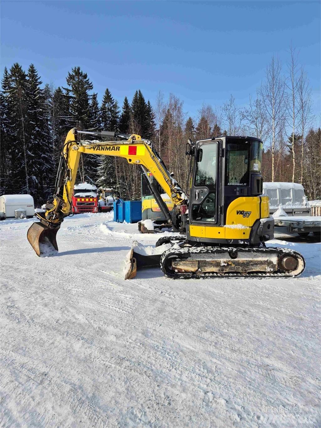 Yanmar VIO 57 حفارات صغيرة أقل من 7 طن (حفارات صغيرة)
