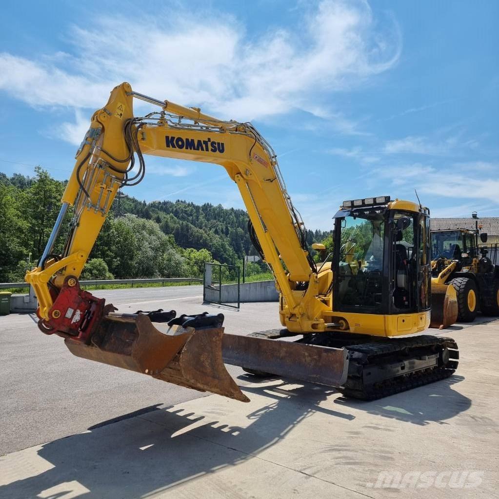 Komatsu PC 88 MR-10 حفارات وسط 7 طن - 12 طن