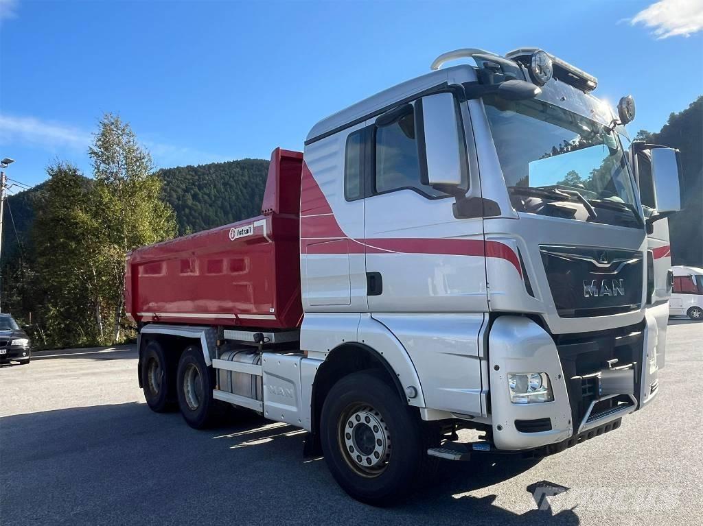 MAN TGX 26.580  6x4 شاحنات قلابة
