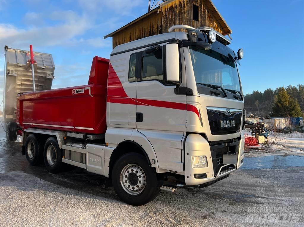 MAN TGX 26.580  6x4 شاحنات قلابة