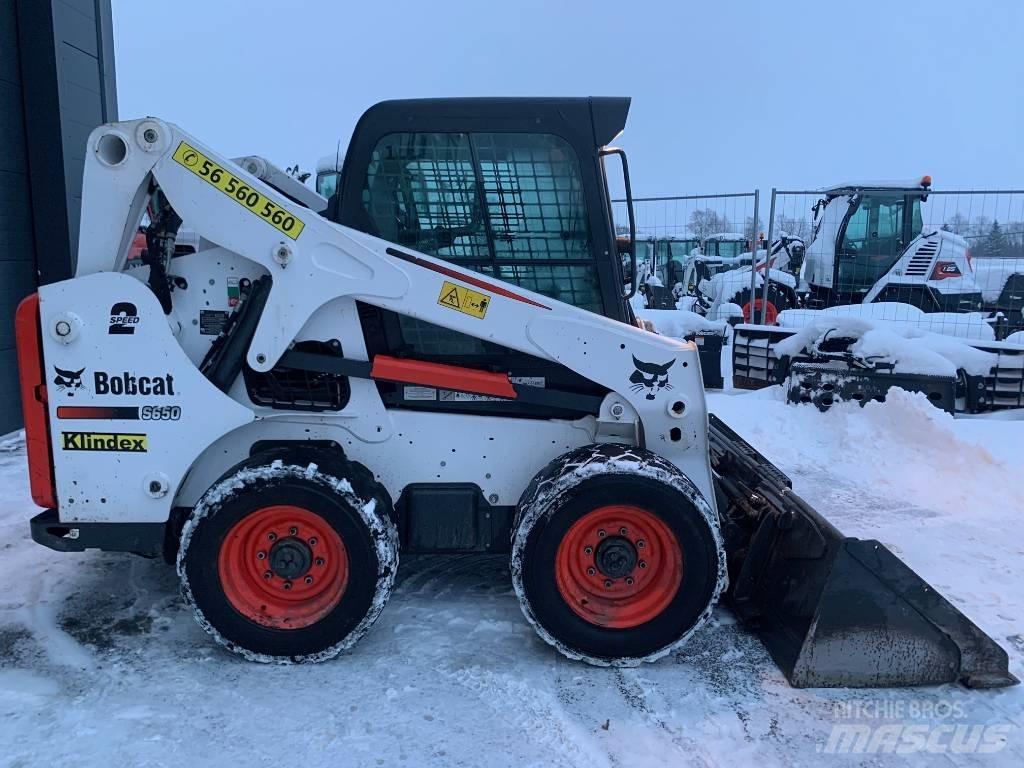 Bobcat S 650 HF لوادر انزلاقية التوجيه