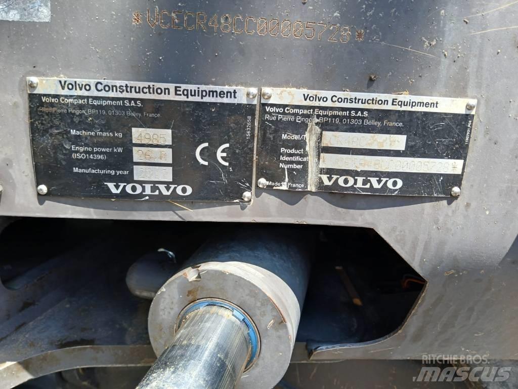 Volvo ECR 48 C حفارات صغيرة أقل من 7 طن (حفارات صغيرة)