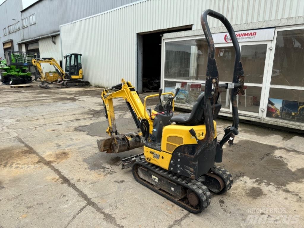 Yanmar SV08 (1C096) حفارات صغيرة أقل من 7 طن (حفارات صغيرة)