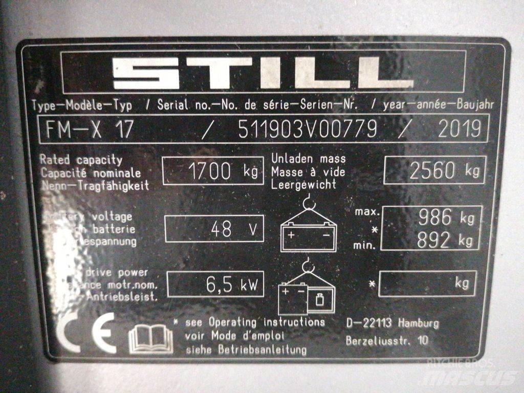 Still FM-X 17 شاحنة مناولة
