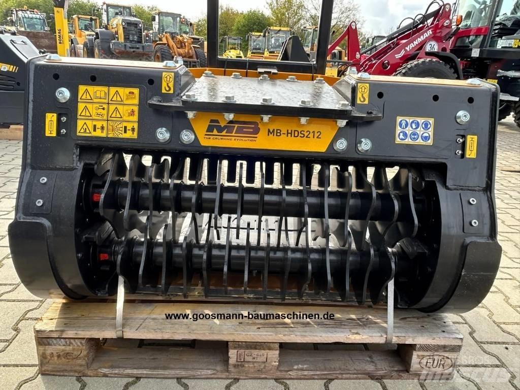 MB Crusher HDS 212 دلاء فحص