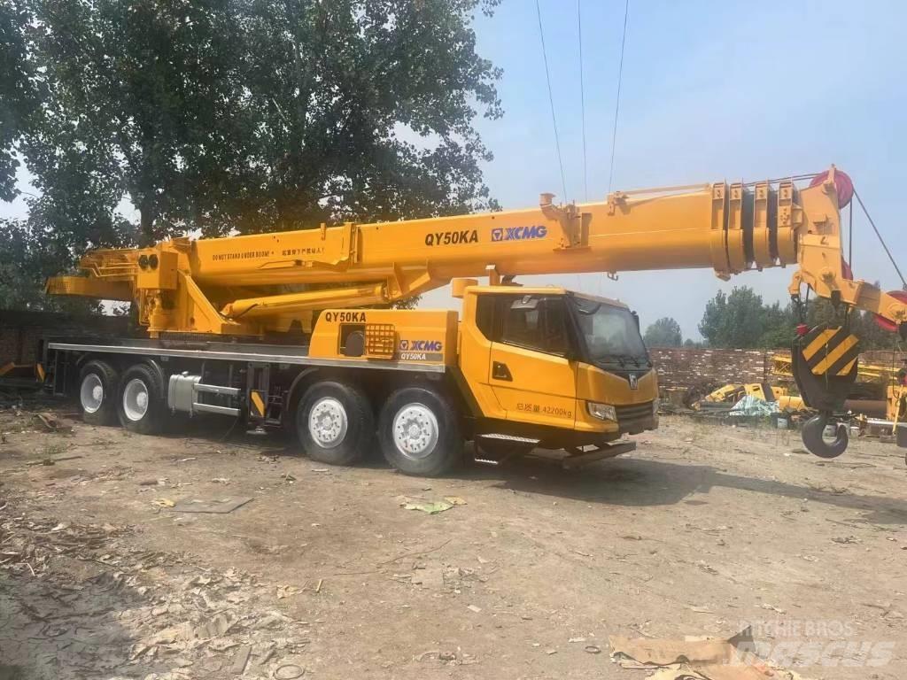 XCMG QY 50 KA رافعات صالحة لكل أنواع الطرق