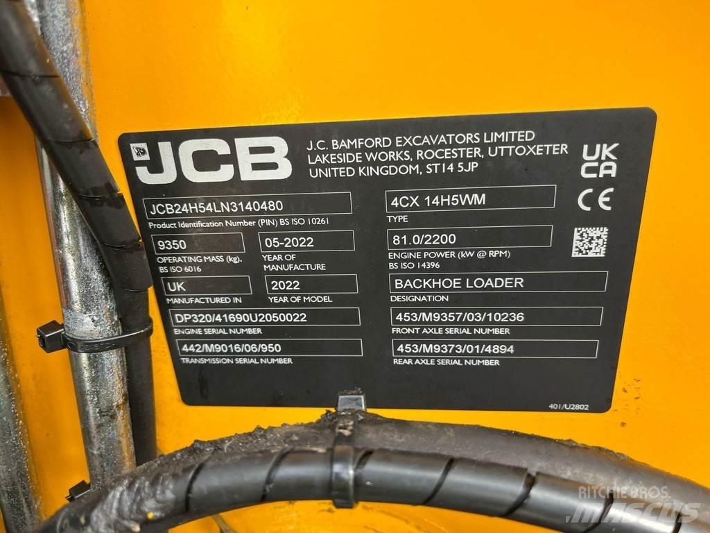 JCB 4CX PRO 4x4 لوادر ذات جرافات عكسية