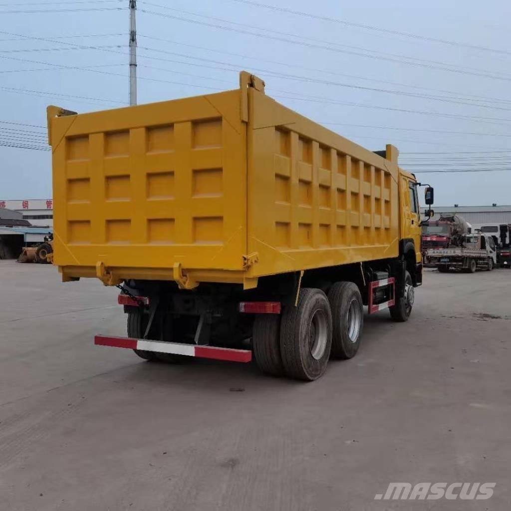 Howo 375 6x4 شاحنات قلابة