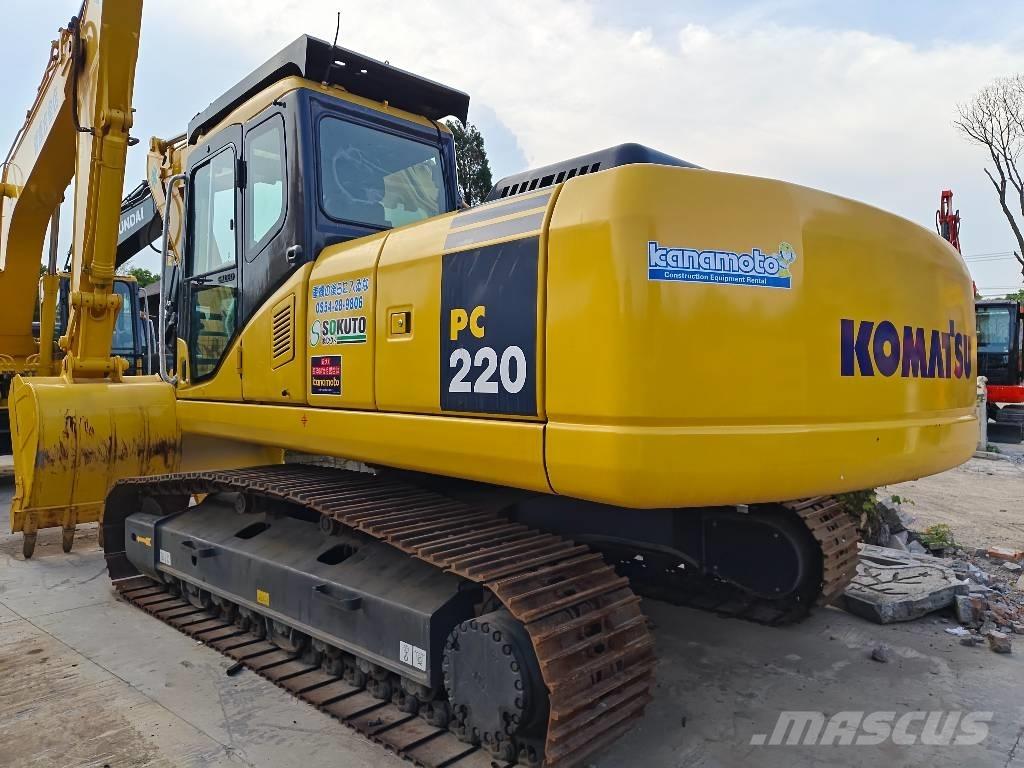 Komatsu PC 220-7 حفارات زحافة