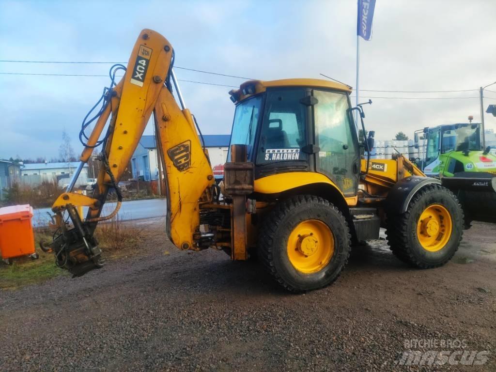 JCB 4 CX لوادر ذات جرافات عكسية