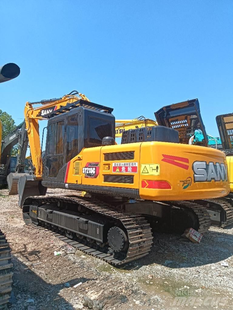 Sany SY 215 C حفارات زحافة