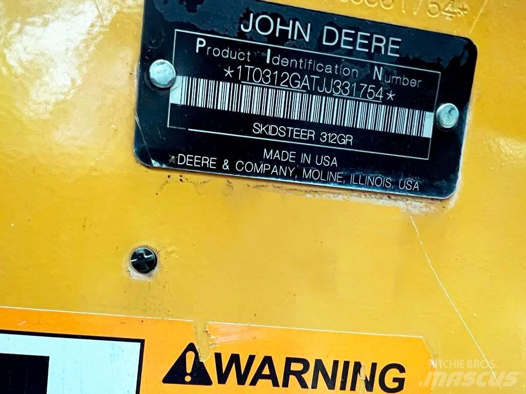 John Deere 312 لوادر انزلاقية التوجيه