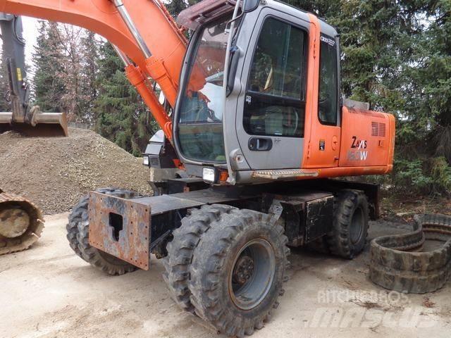 Hitachi ZX 160 W حفارات بعجل