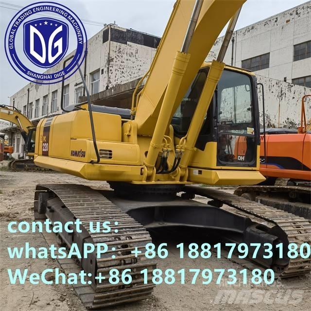 Komatsu PC220-7 حفارات زحافة