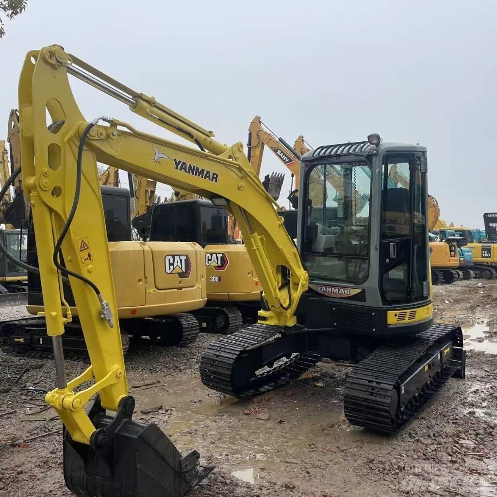 Yanmar Vio 55 حفارات صغيرة أقل من 7 طن (حفارات صغيرة)