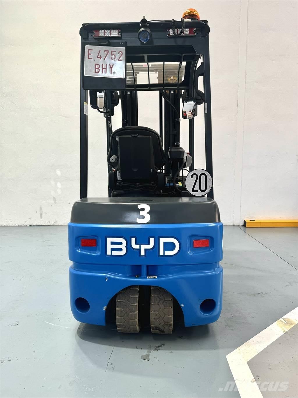 BYD ECB20SC شاحنات ذات رافعات شوكية تعمل بالكهرباء