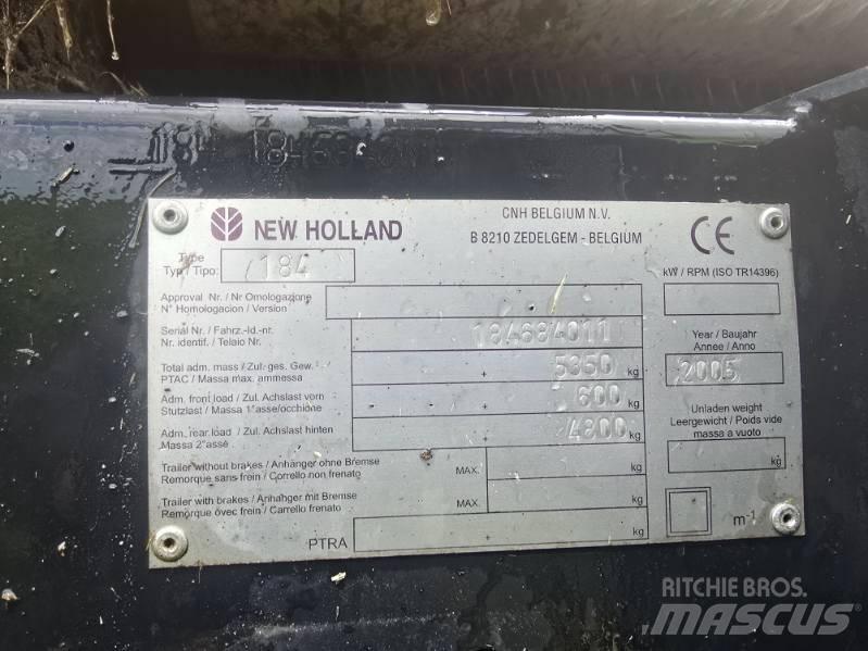New Holland BR 560 محزمات مستديرة