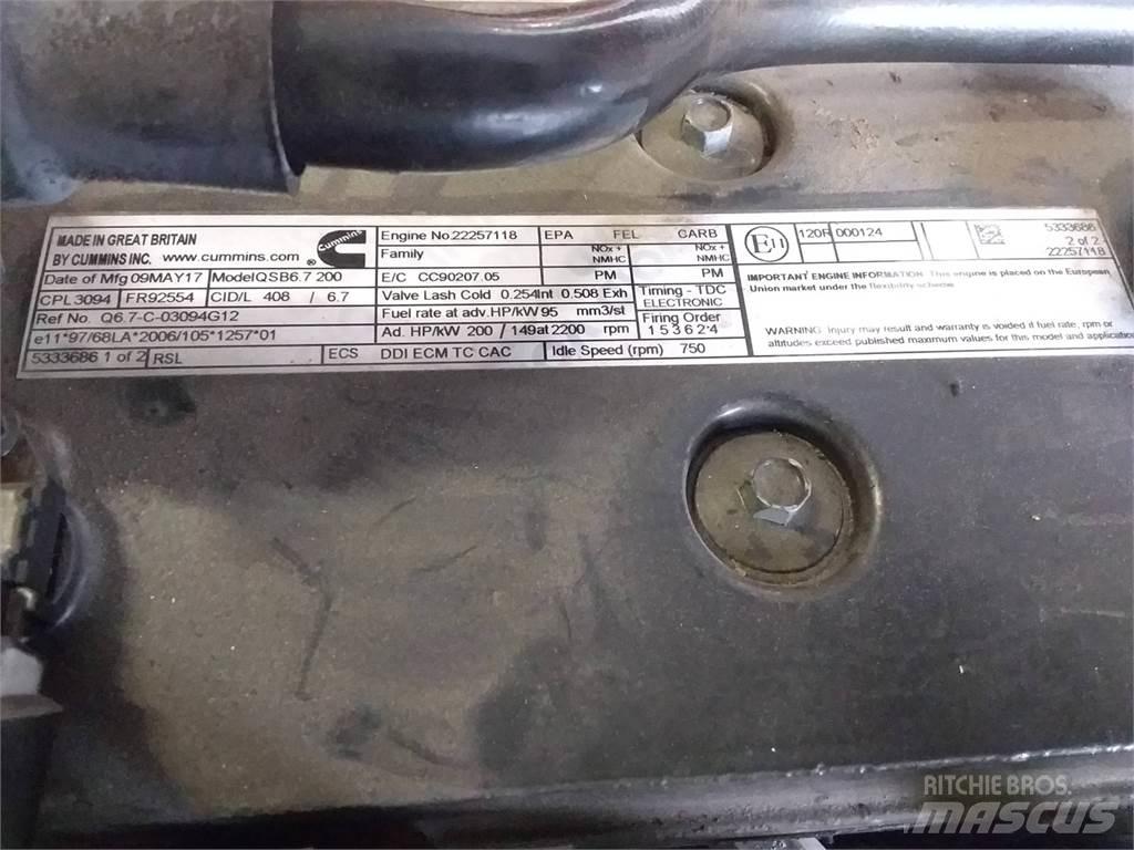 Cummins QSB6.7 محركات