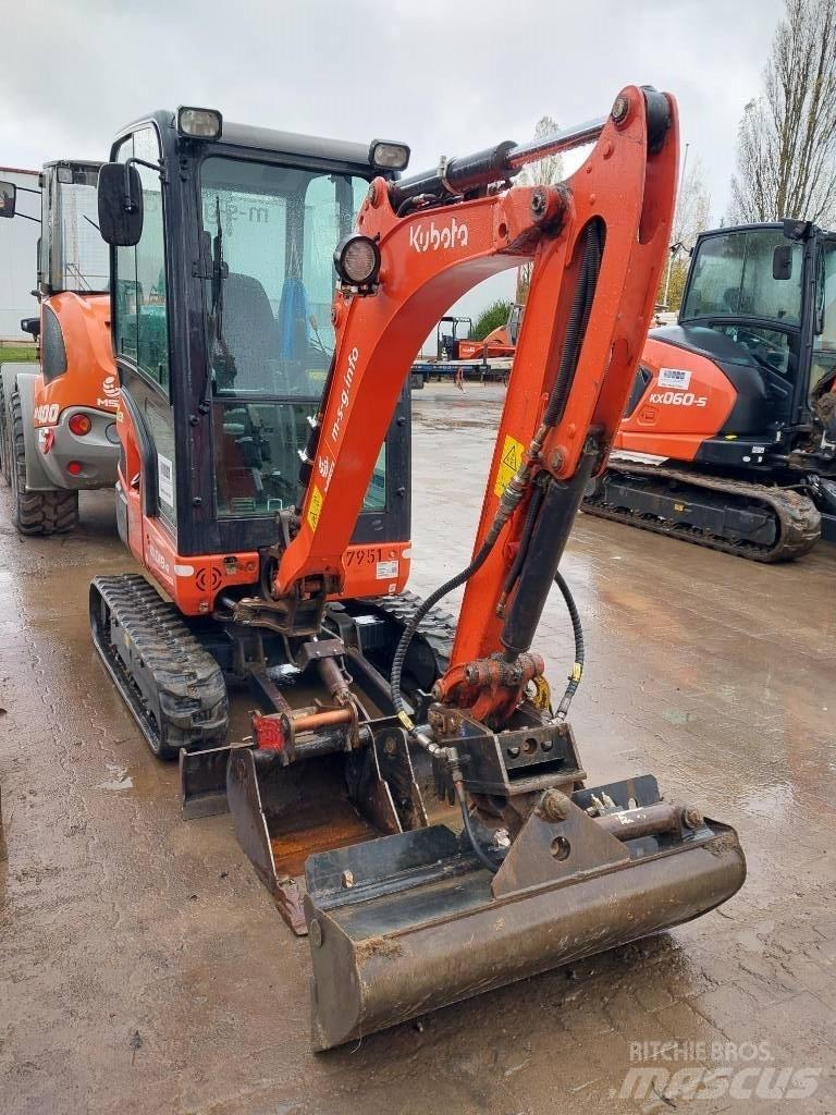 Kubota KX 019-4 حفارات صغيرة أقل من 7 طن (حفارات صغيرة)