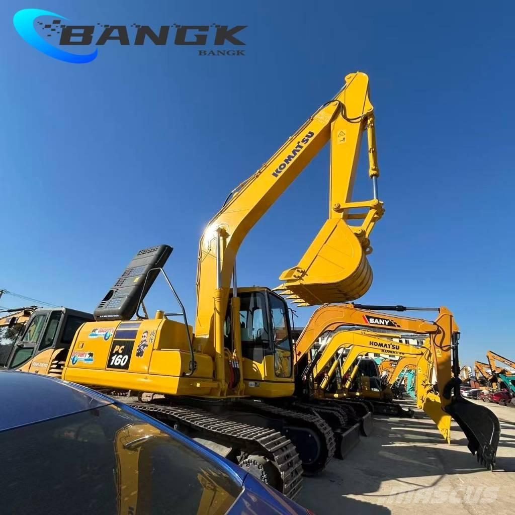 Komatsu pc160 حفارات زحافة