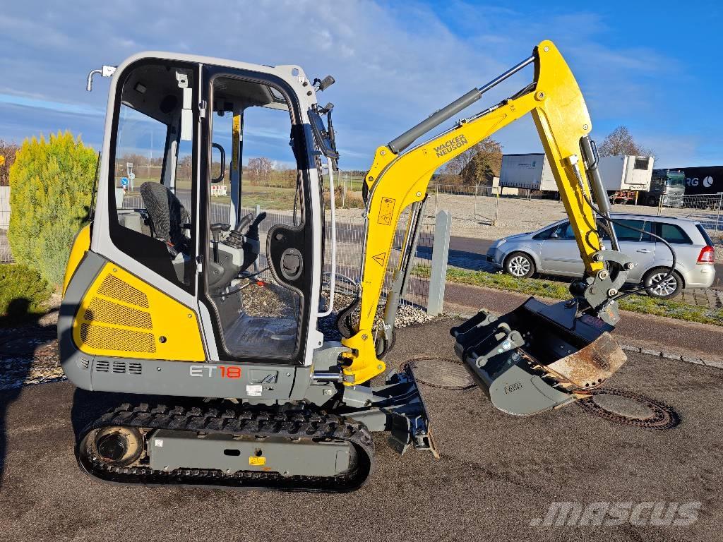 Wacker Neuson ET18 حفارات زحافة