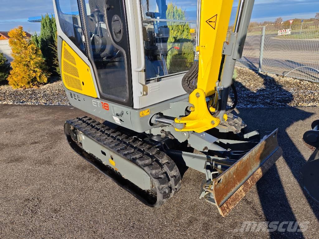 Wacker Neuson ET18 حفارات زحافة
