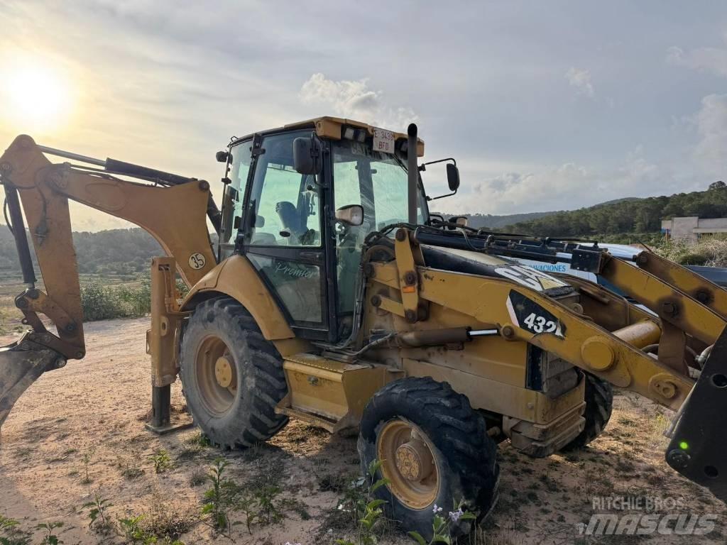 CAT 432 E لوادر ذات جرافات عكسية