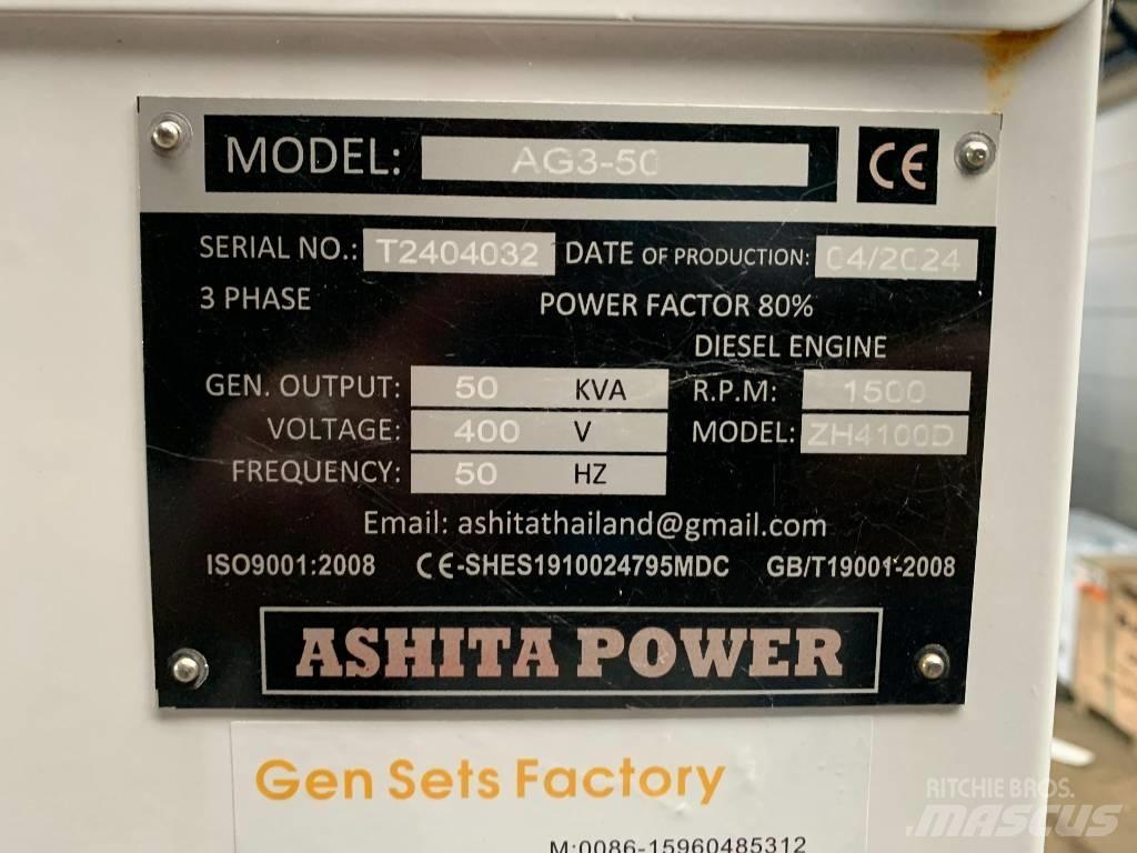 Ashita AG3-50 مولدات ديزل