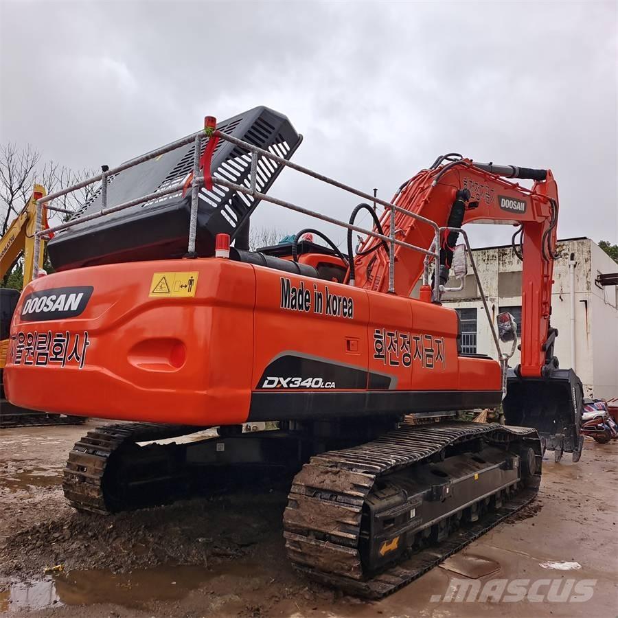Doosan DX 340 LC حفارات زحافة