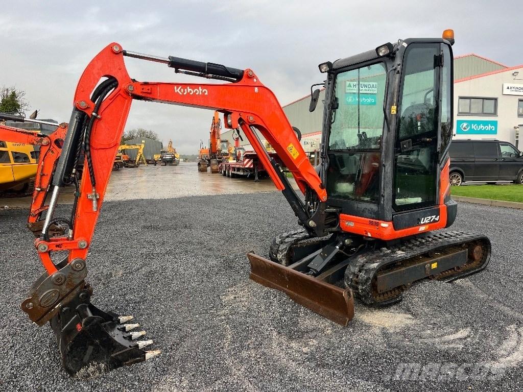 Kubota U 27-4 حفارات صغيرة أقل من 7 طن (حفارات صغيرة)