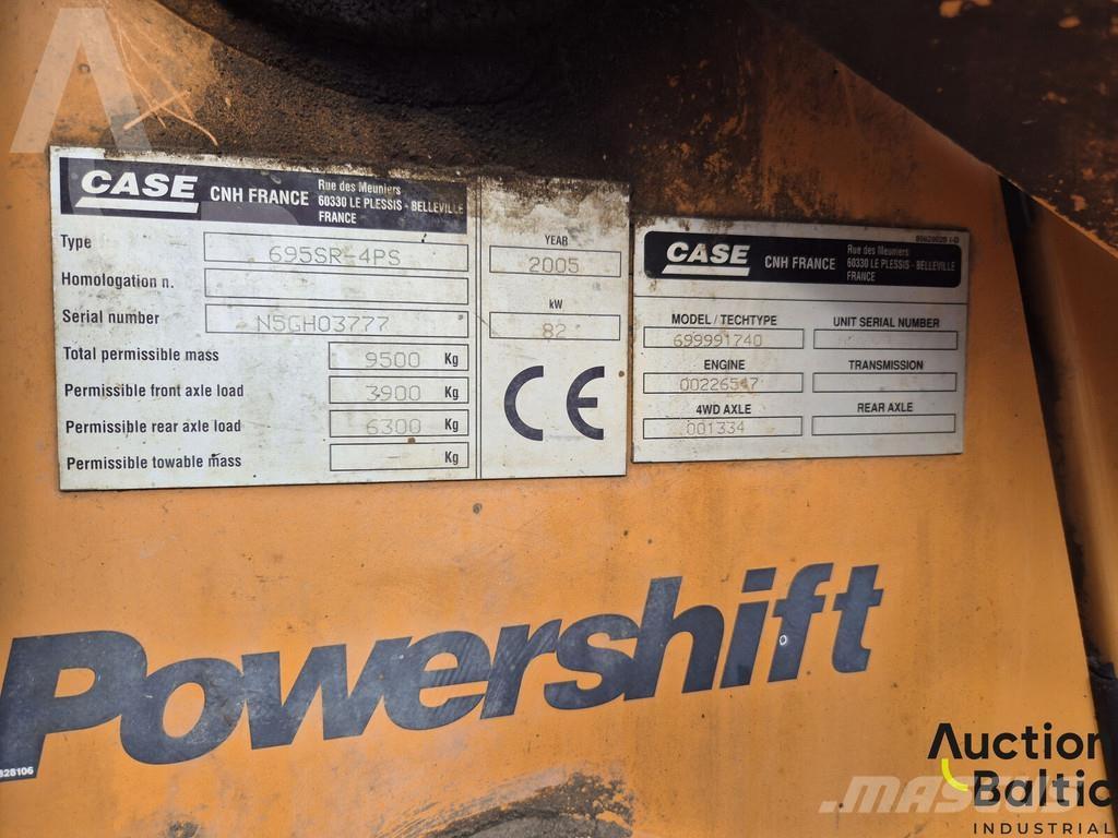 CASE 695 SR-4 PS لوادر ذات جرافات عكسية