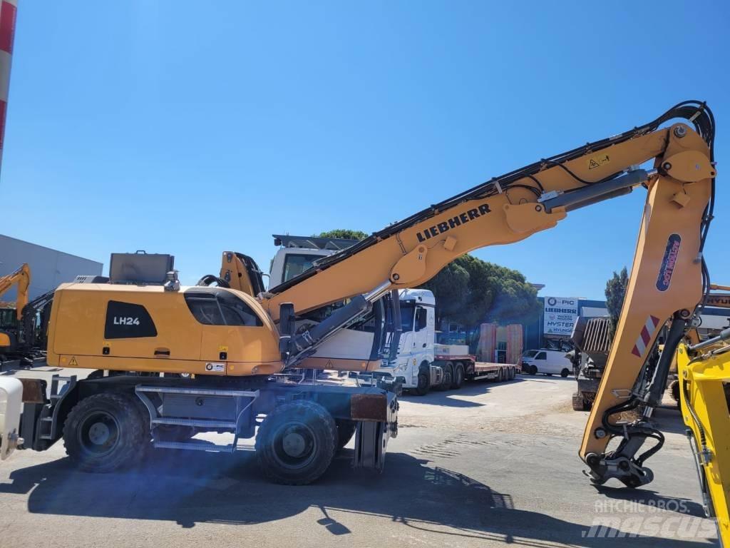 Liebherr LH 24 حفارات بعجل