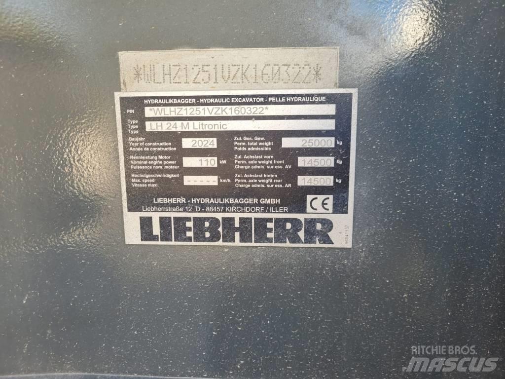 Liebherr LH 24 حفارات بعجل