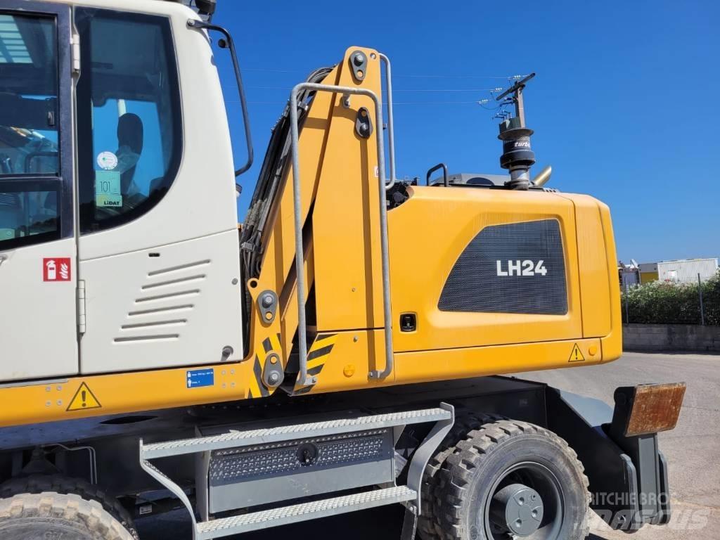 Liebherr LH 24 حفارات بعجل