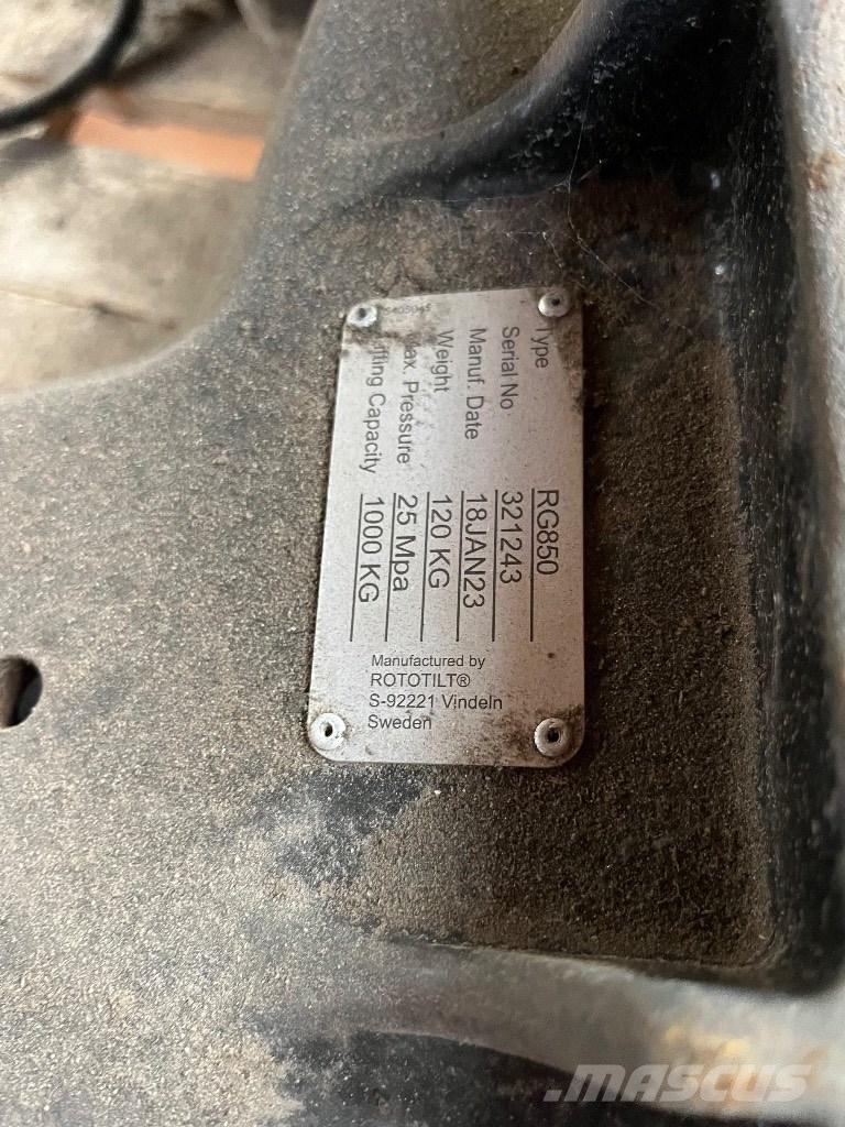 Rototilt R850 أخرى