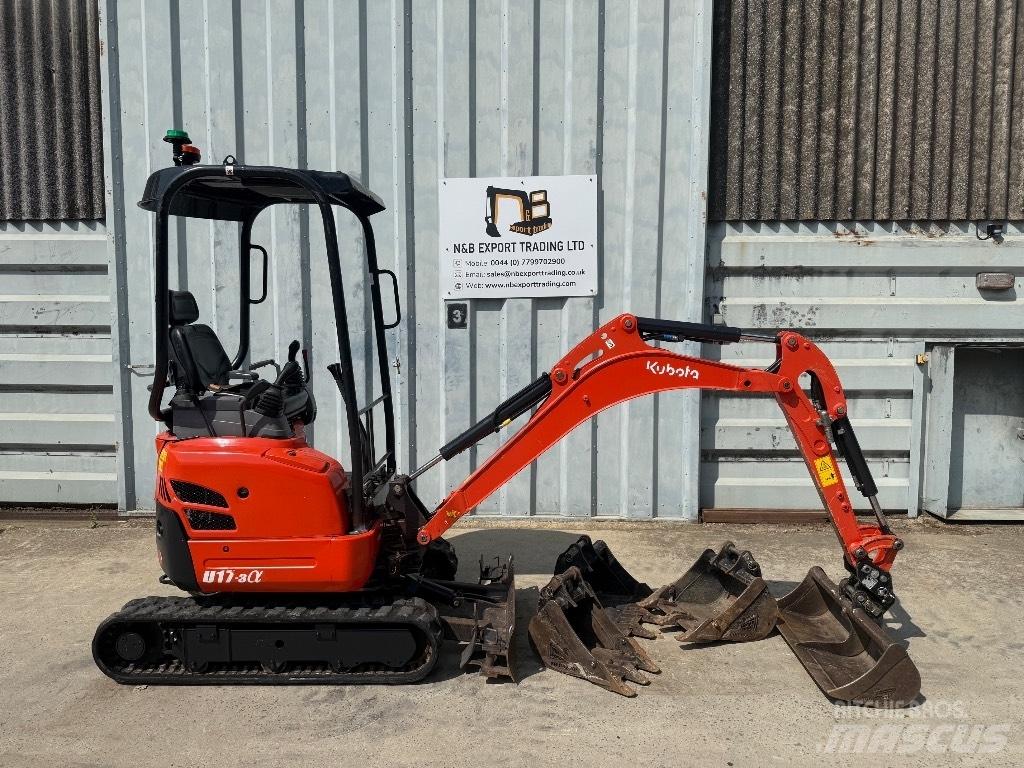 Kubota U 17 حفارات صغيرة أقل من 7 طن (حفارات صغيرة)
