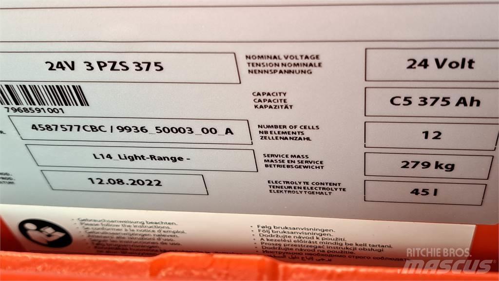 Linde L16i معدات التكديس الجوالة