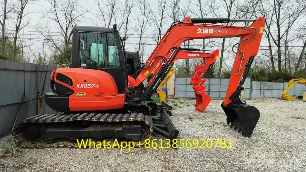 Kubota KX 057 حفارات صغيرة أقل من 7 طن (حفارات صغيرة)