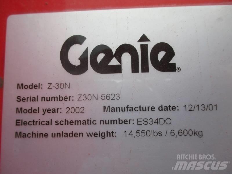 Genie Z 30 رافعات سلة مفصلية