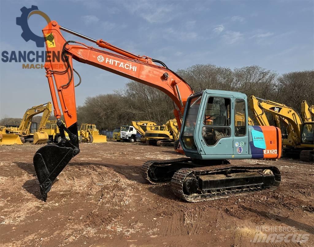 Hitachi EX 120 حفارات زحافة