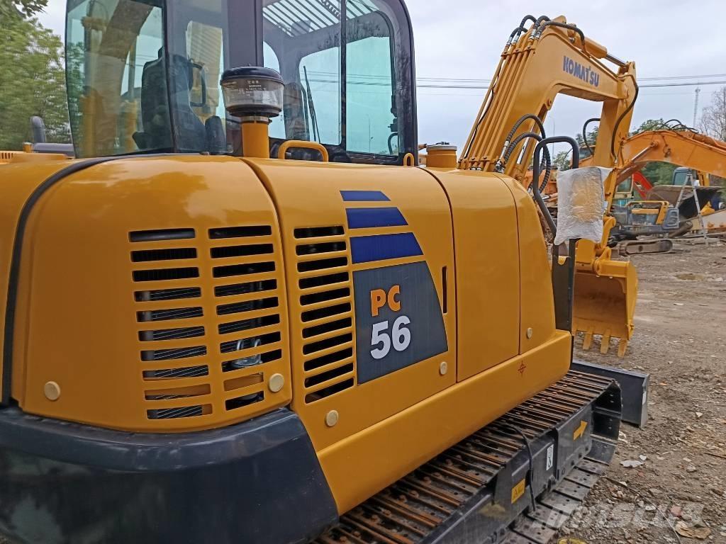 Komatsu PC 56 حفارات صغيرة أقل من 7 طن (حفارات صغيرة)