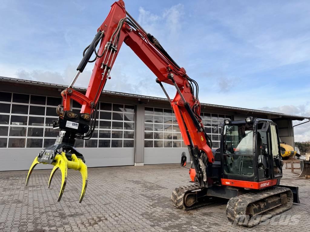Kubota KX 080-4 حفارات وسط 7 طن - 12 طن