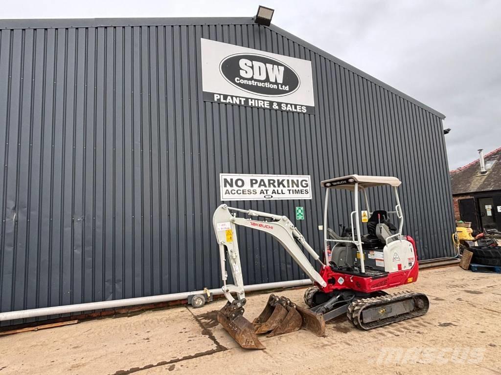 Takeuchi TB 216 حفارات صغيرة أقل من 7 طن (حفارات صغيرة)