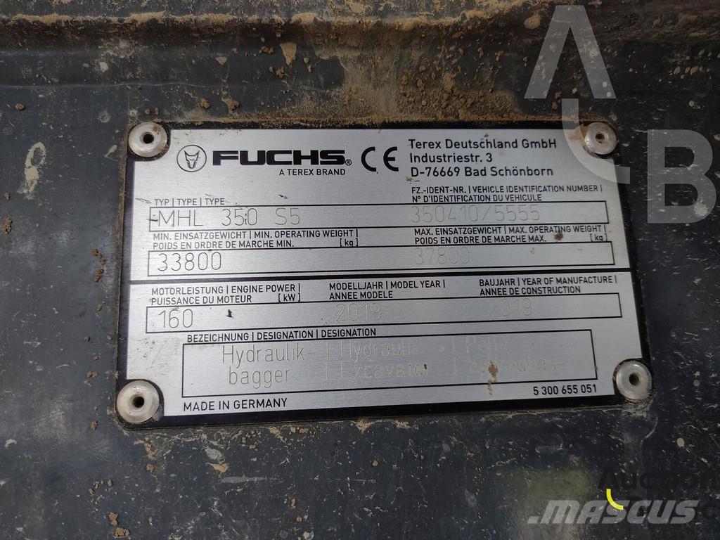 Fuchs MHL 350 مناولات المخلفات / مناولات صناعية