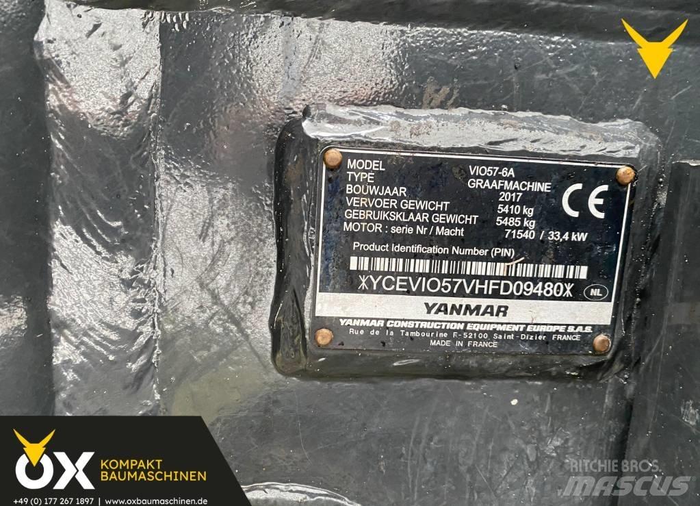 Yanmar Vio 57 U حفارات صغيرة أقل من 7 طن (حفارات صغيرة)